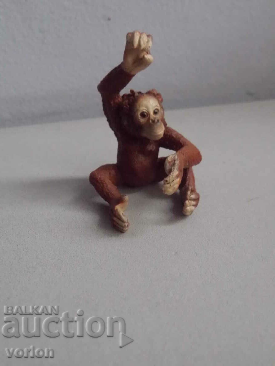 Figura: maimuță, pui de urangutan - Schleich Tunisia.
