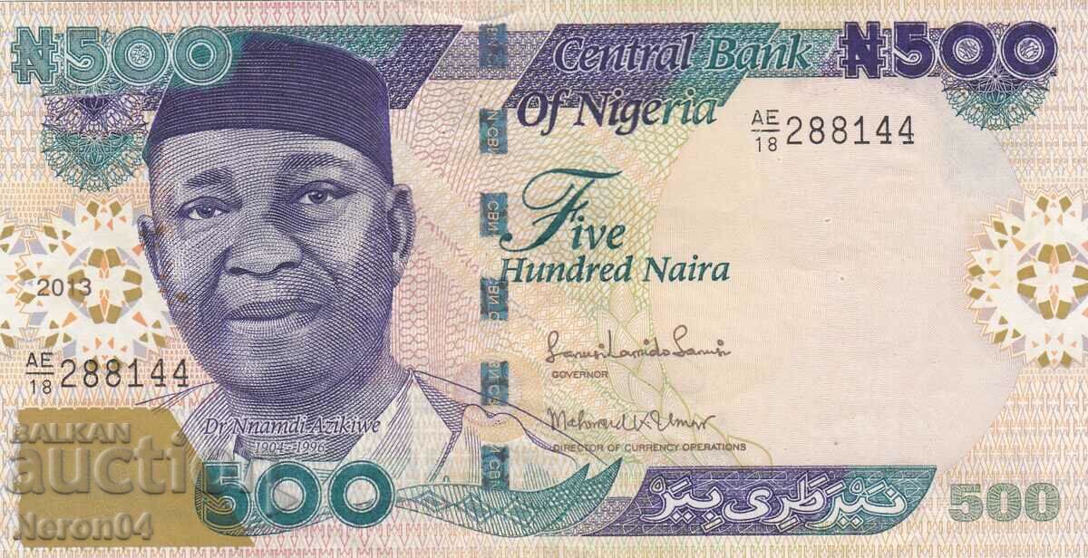 500 Naira 2013, Nigeria