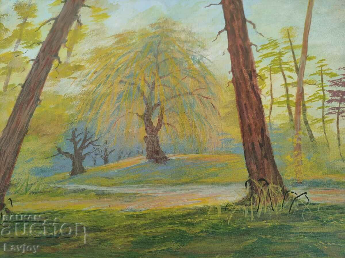 Old picture Watercolor **Landscape with price 60.00 BGN | € 30.68 Old picture Watercolor **Landscape with price 60.00 BGN | € 30.68