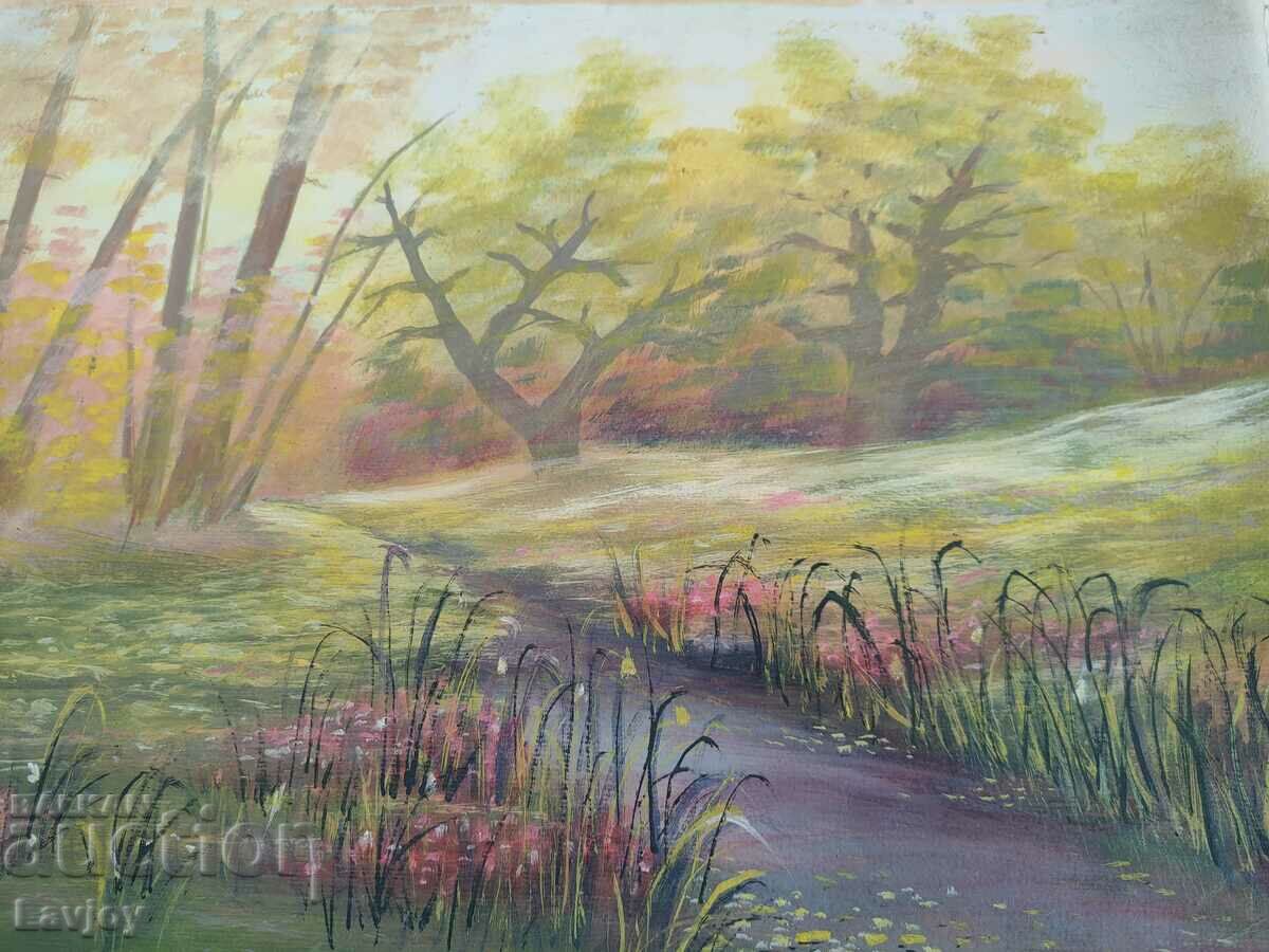 Old picture Watercolor *Landscape with price 65.00 BGN | € 33.23 Old picture Watercolor *Landscape with price 65.00 BGN | € 33.23