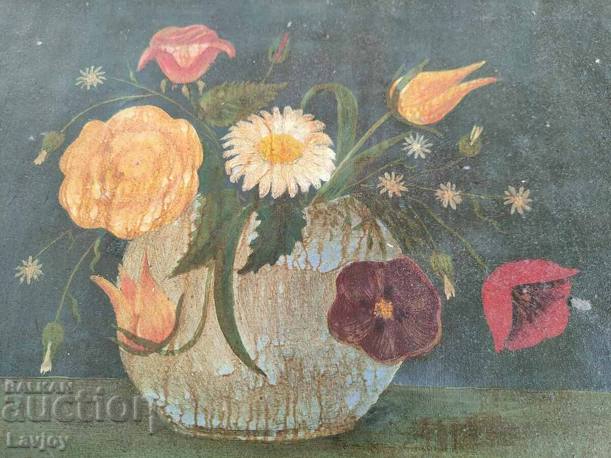 Old picture Watercolor *Still life* D. Anastasov with price 150.00 BGN | € 76.69 Old picture Watercolor *Still life* D. Anastasov with price 150.00 BGN | € 76.69