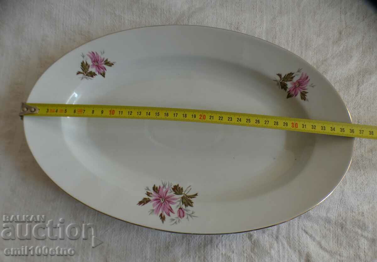 Large plate - porcelain plate Kitka Novi Pazar - 5 Large plate - porcelain plate Kitka Novi Pazar - 5