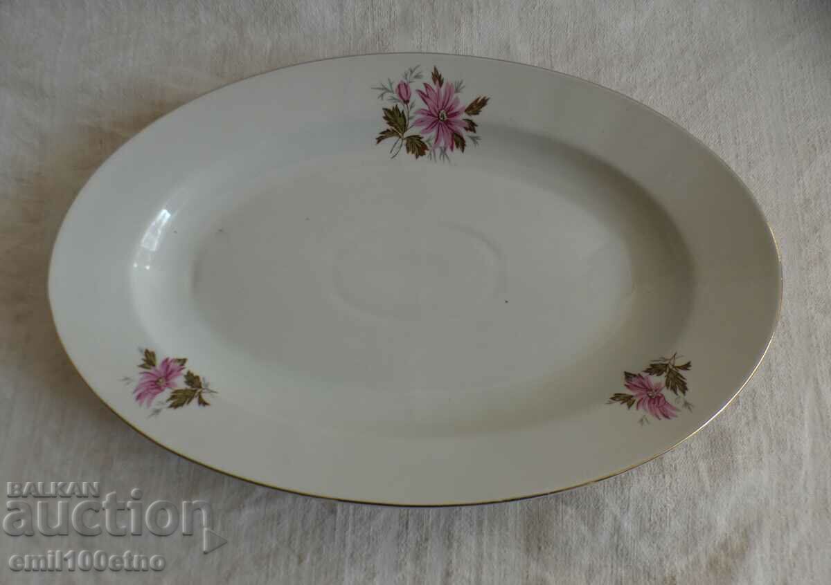 Large plate - porcelain plate Kitka Novi Pazar