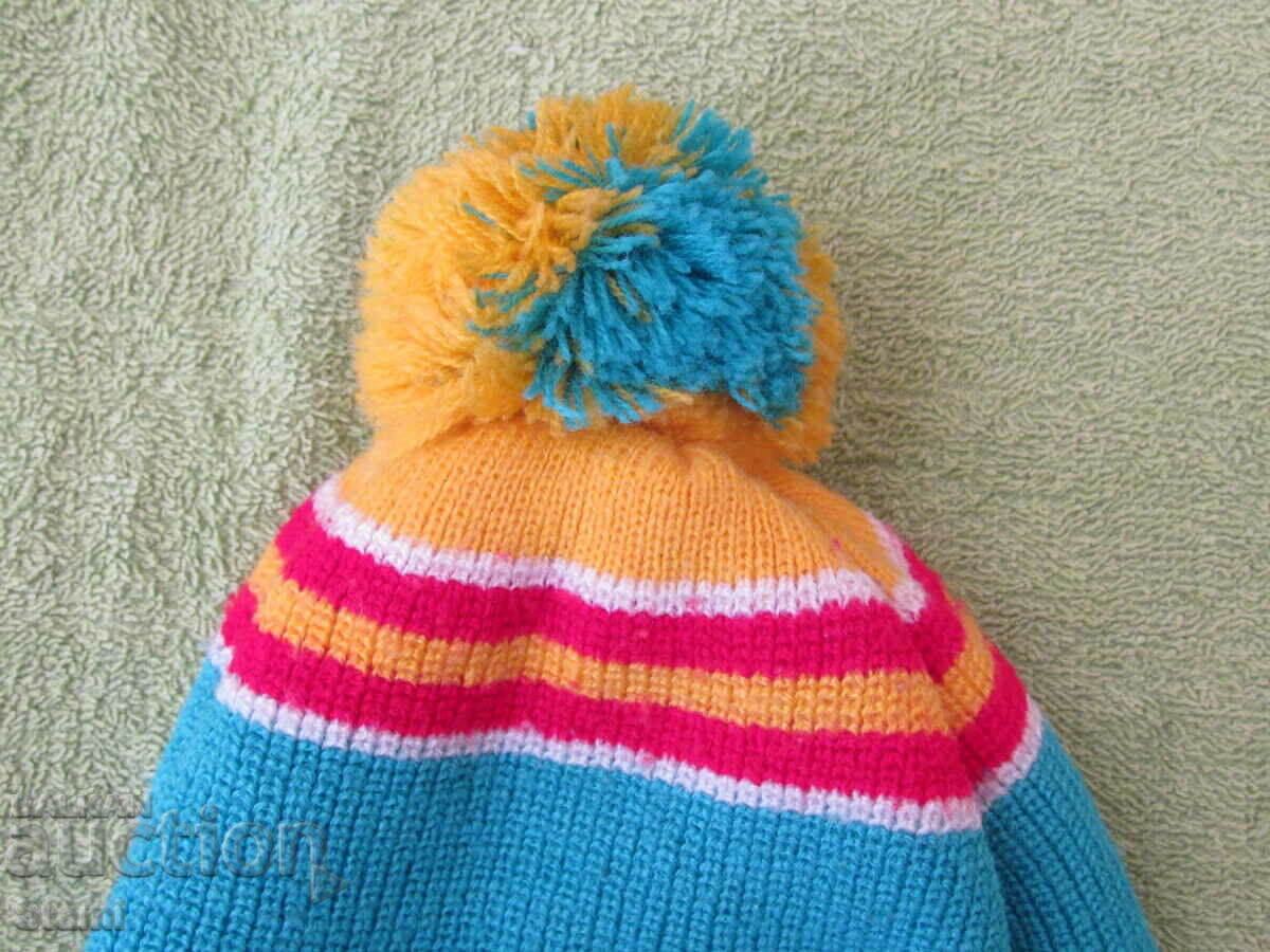 Children's knitted hat, new with price 7.00 BGN | € 3.58 Children's knitted hat, new with price 7.00 BGN | € 3.58