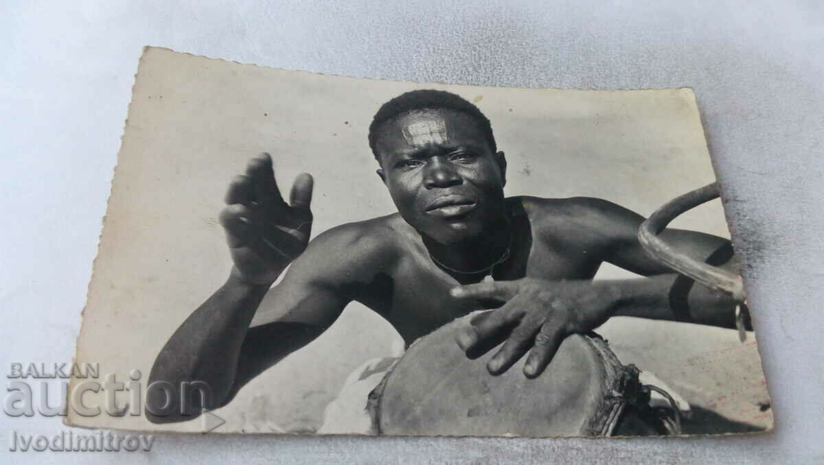 Καρτ ποστάλ Guinea Francaise Tam-Tam 1960