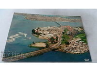 Postcard Nigeria Iddo and Lagos Island