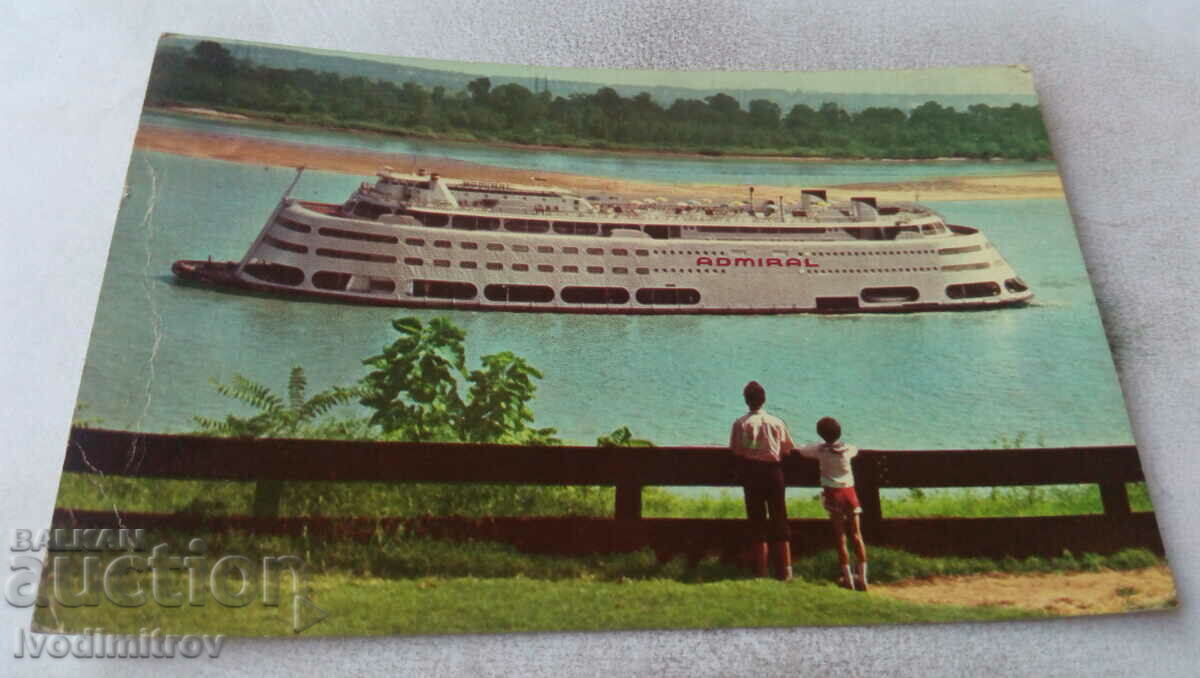 Postcard St. Louis S.S. ADMIRAL 1968
