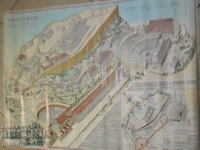 Harta veche a Acropolei din Atena