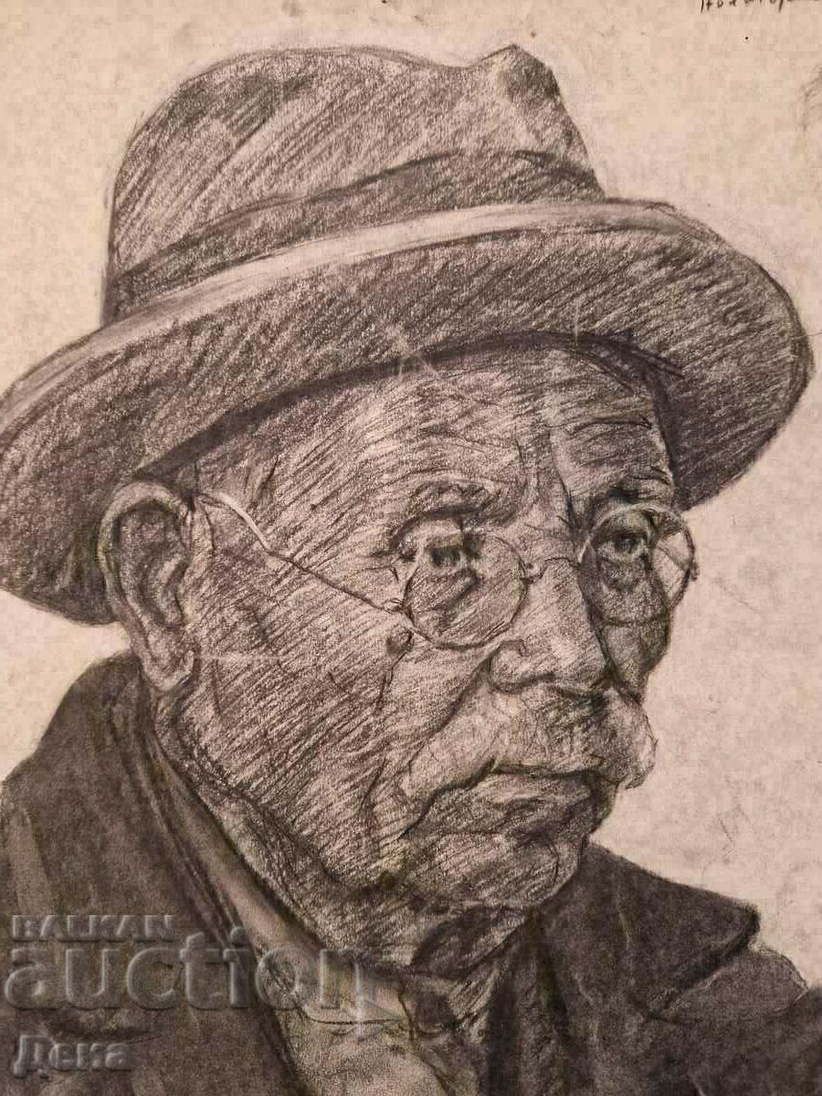 Todor Petrov two-faced drawing 1940. with price 100.00 BGN | € 51.13 Todor Petrov two-faced drawing 1940. with price 100.00 BGN | € 51.13