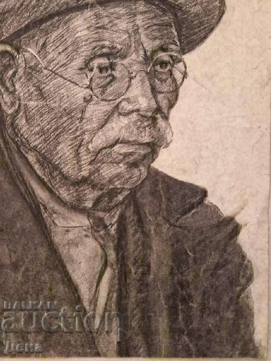 Todor Petrov two-faced drawing 1940. - 5 Todor Petrov two-faced drawing 1940. - 5