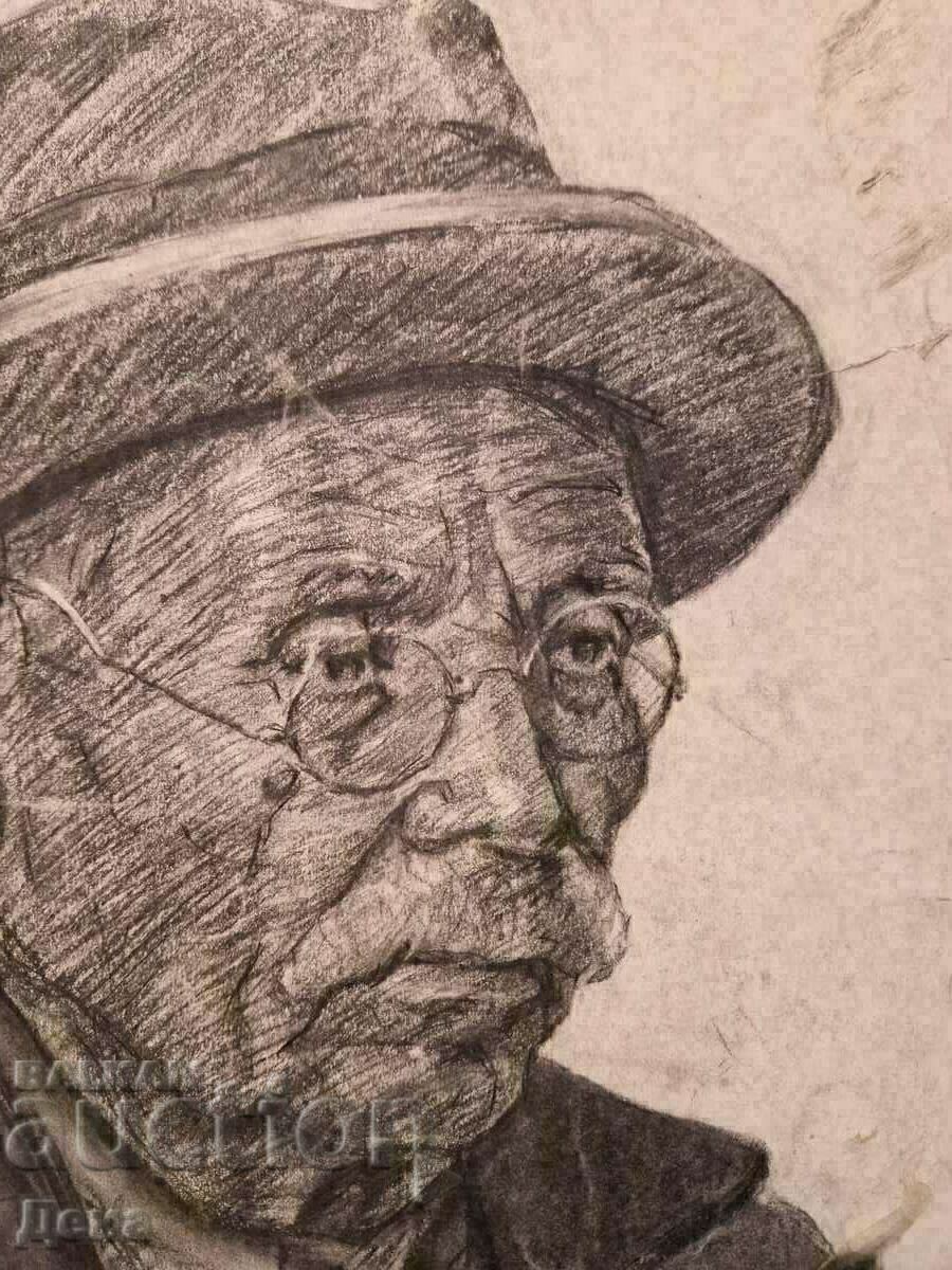 Todor Petrov two-faced drawing 1940. - 6 Todor Petrov two-faced drawing 1940. - 6