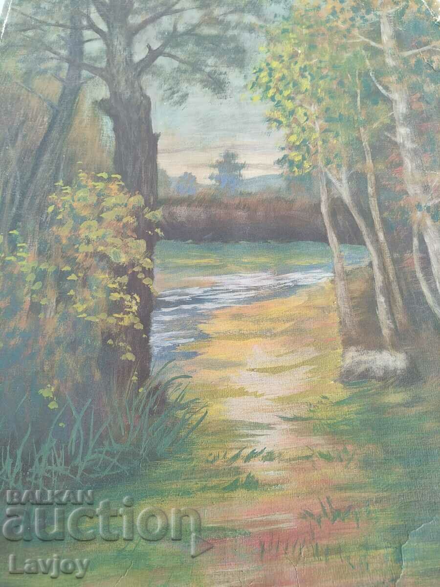 Old painting Watercolor ///***Landscape*/// with price 100.00 BGN | € 51.13 Old painting Watercolor ///***Landscape*/// with price 100.00 BGN | € 51.13