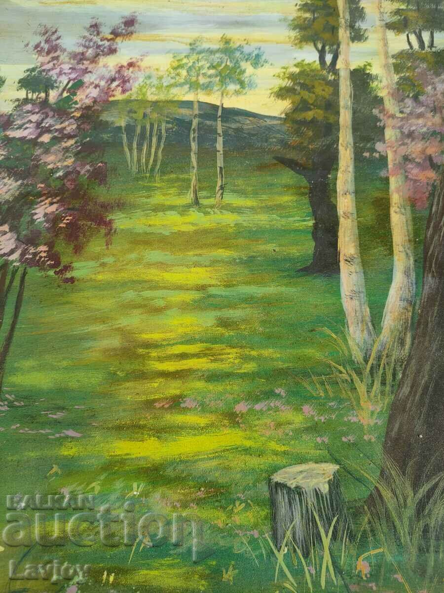 Auction Old picture Watercolor *Landscape* D. Anastasov Auction Old picture Watercolor *Landscape* D. Anastasov