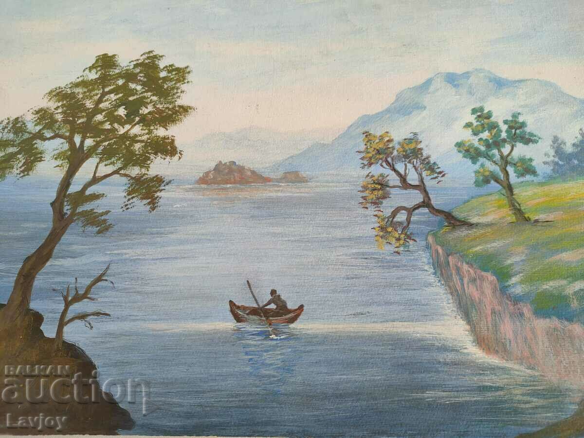 Old painting Watercolor /*Landscape*/ with price 70.00 BGN | € 35.79 Old painting Watercolor /*Landscape*/ with price 70.00 BGN | € 35.79