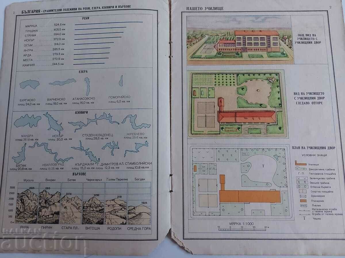 GEOGRAPHIC ATLAS FOR THE FOURTH CLASS with price 25.00 BGN | € 12.78 GEOGRAPHIC ATLAS FOR THE FOURTH CLASS with price 25.00 BGN | € 12.78