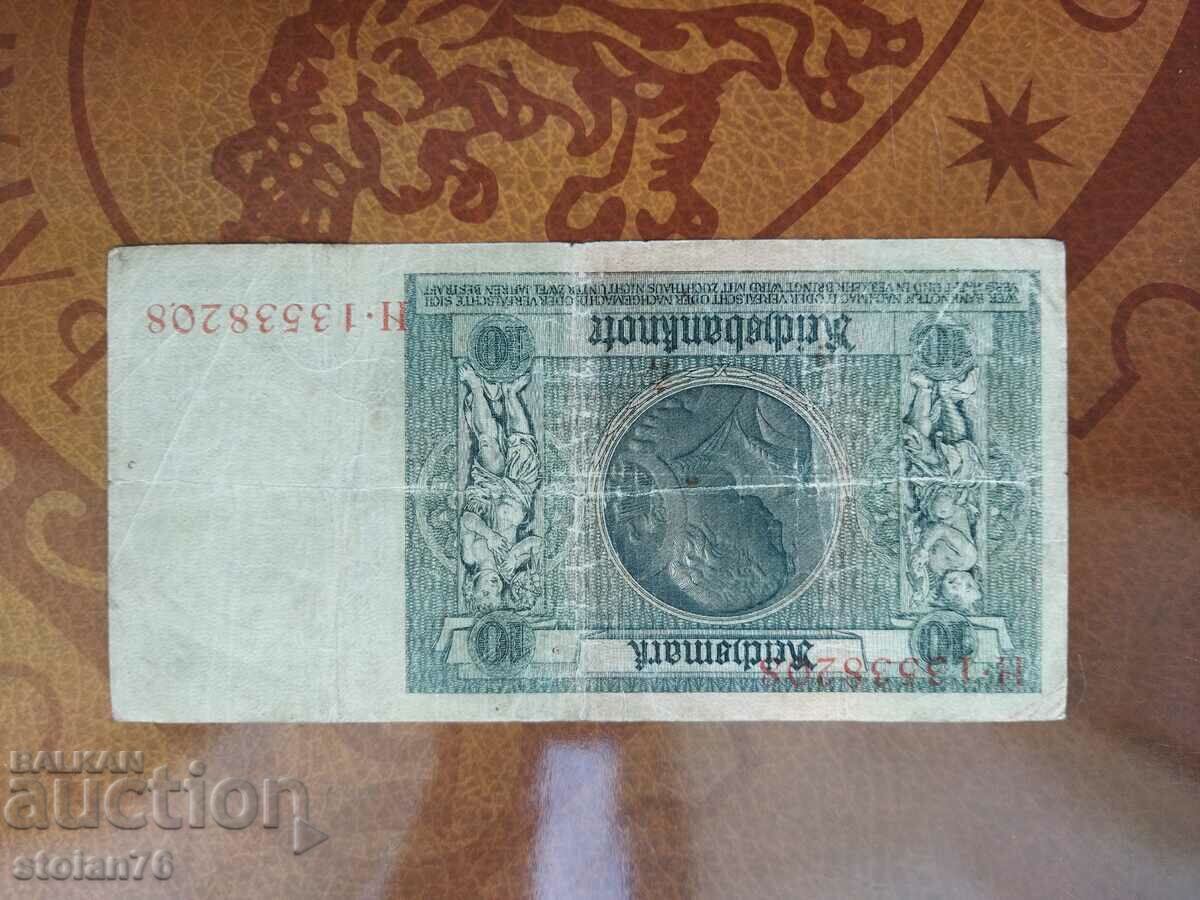 Germany banknote 10 marks 1929 with price 5.00 BGN | € 2.56 Germany banknote 10 marks 1929 with price 5.00 BGN | € 2.56