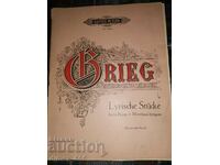 Grieg Lyrische Stucke Lyric Pieces Book 7 No.1-3 Op.62