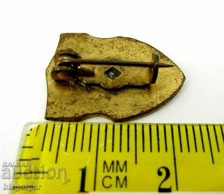 Auction  CUBA-VOLLEYBALL FEDERATION-OLD BADGE-ENAMEL