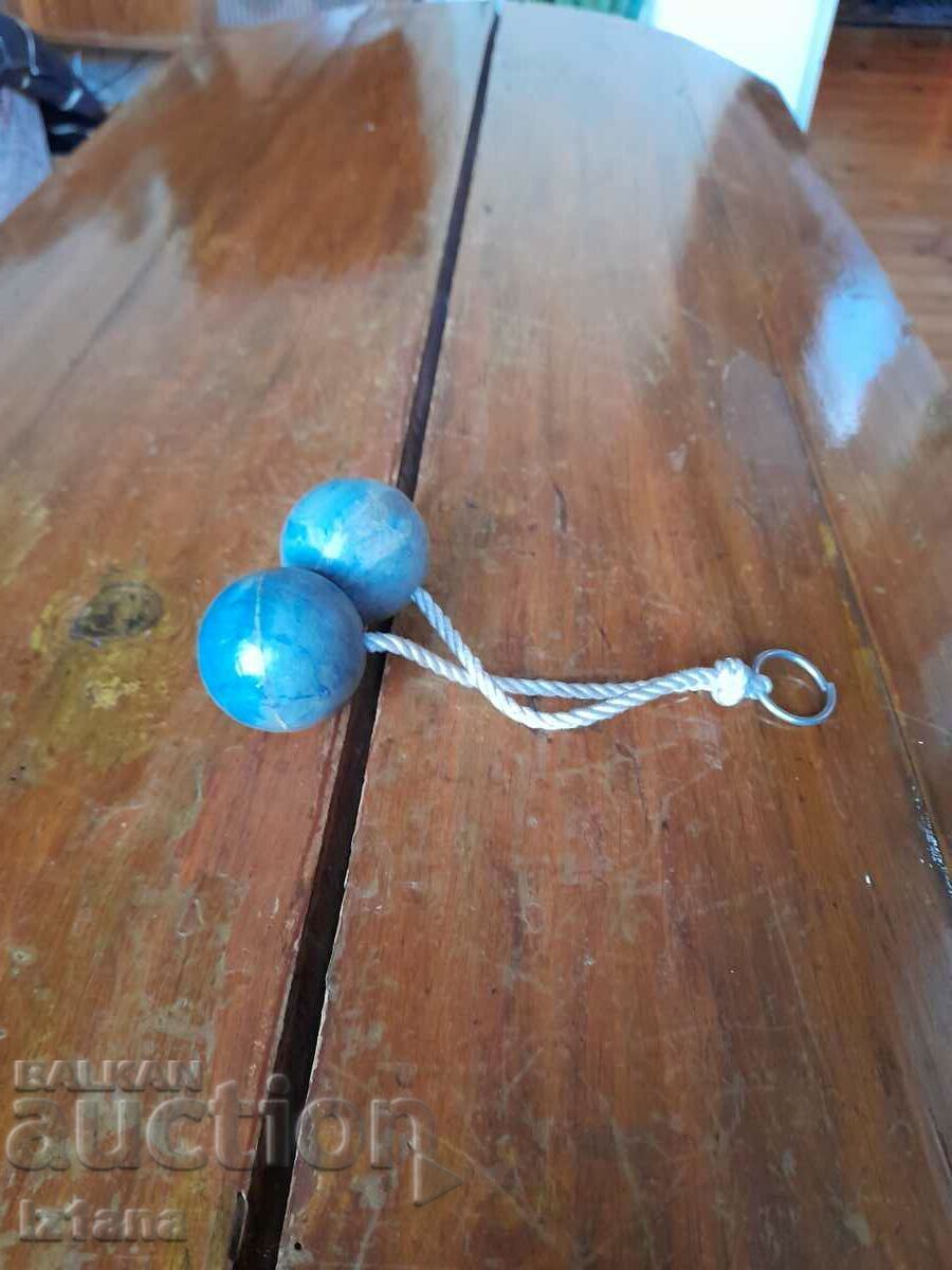 Old toy, rattling balls Old toy, rattling balls