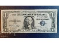 Collector's banknote 1 dollar 1935.