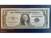 Collector's banknote 1 dollar 1935.