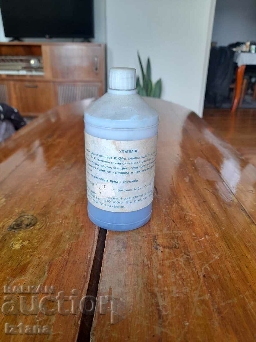 Licitație Vechi albastru lichid Licitație Vechi albastru lichid