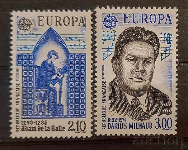 France 1985 Europe CEPT Music / Composers MNH