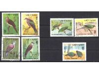 Stamped stamps Fauna Birds 1980 from Vietnam 1981
