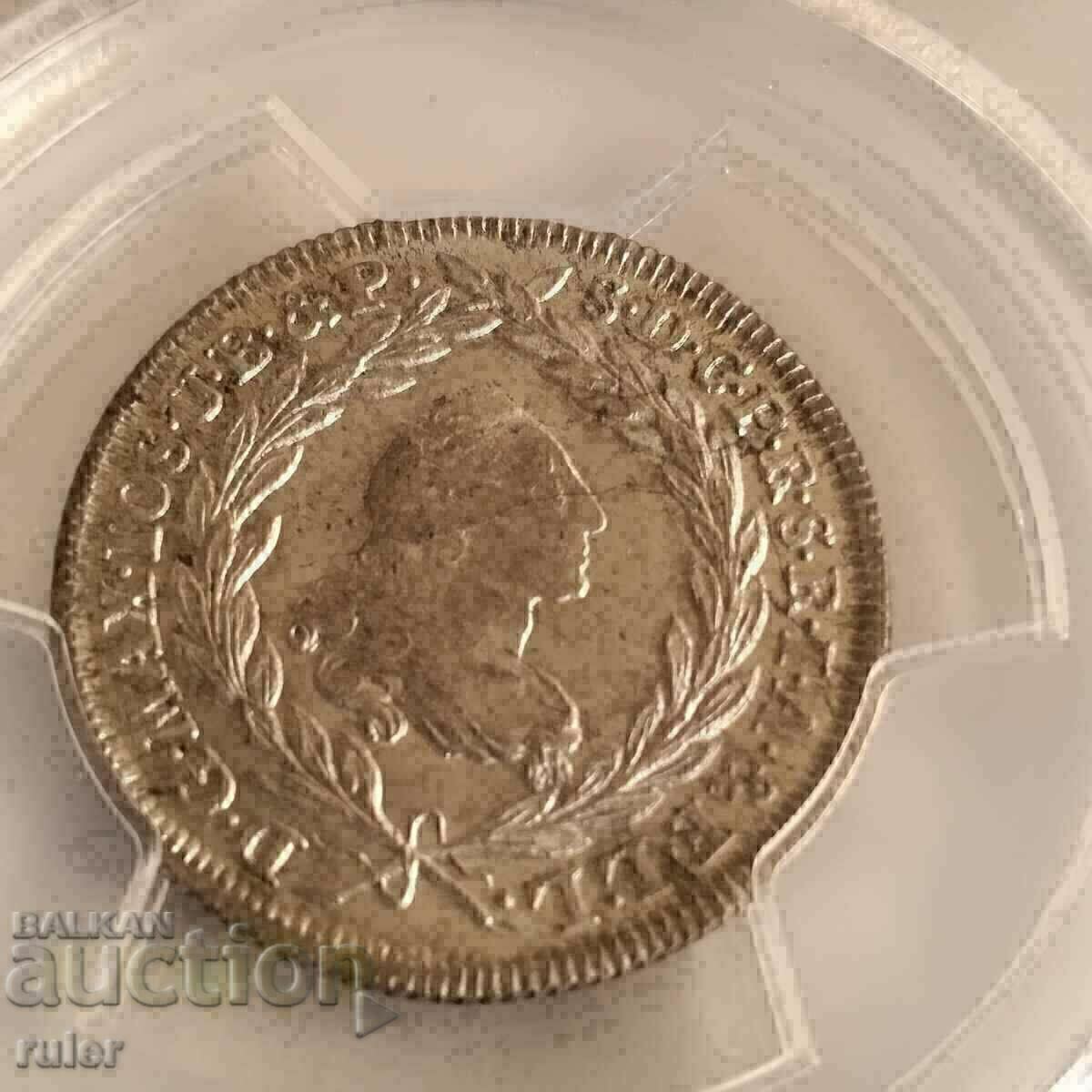 Παράδοση 10 Kreutzers 1774 MS 63 PCGS Bavaria Germany THOR GRADE RRR!