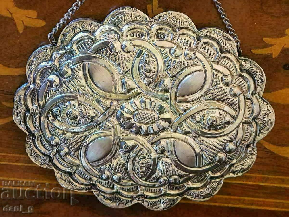 Silver Hand Inlaid Bridal Muslim Mirror with price 300.00 BGN | € 153.39 Silver Hand Inlaid Bridal Muslim Mirror with price 300.00 BGN | € 153.39