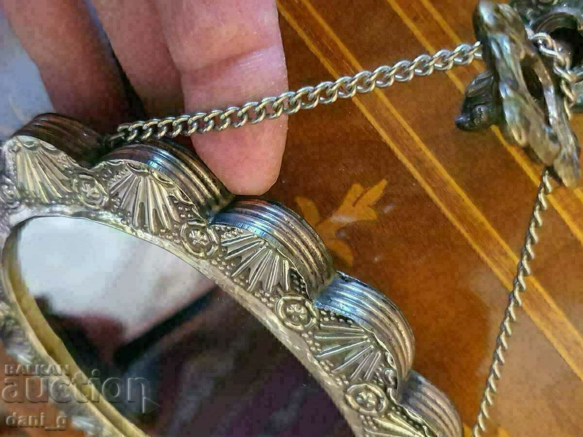 Ασημένιος Χειροποίητος Νυφικός Μουσουλμανικός Καθρέφτης - 5 Ασημένιος Χειροποίητος Νυφικός Μουσουλμανικός Καθρέφτης - 5