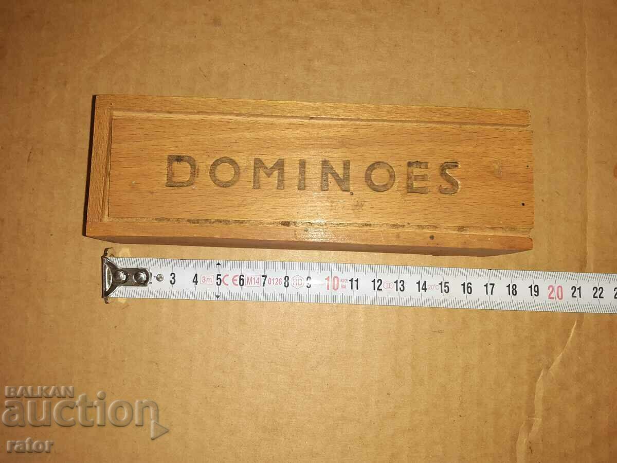 Old wooden dominoes, game, toy with price 14.00 BGN | € 7.16 Old wooden dominoes, game, toy with price 14.00 BGN | € 7.16