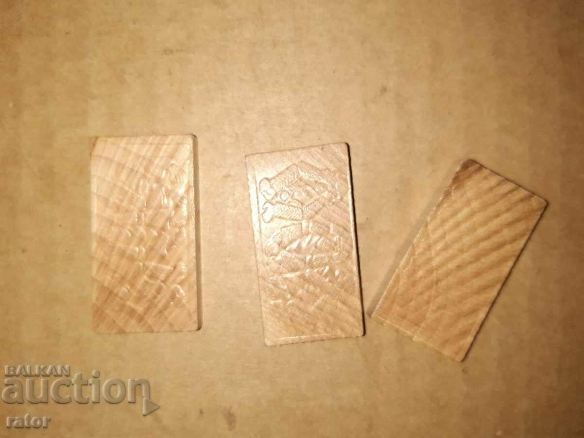 Delivery of Old wooden dominoes, game, toy Delivery of Old wooden dominoes, game, toy