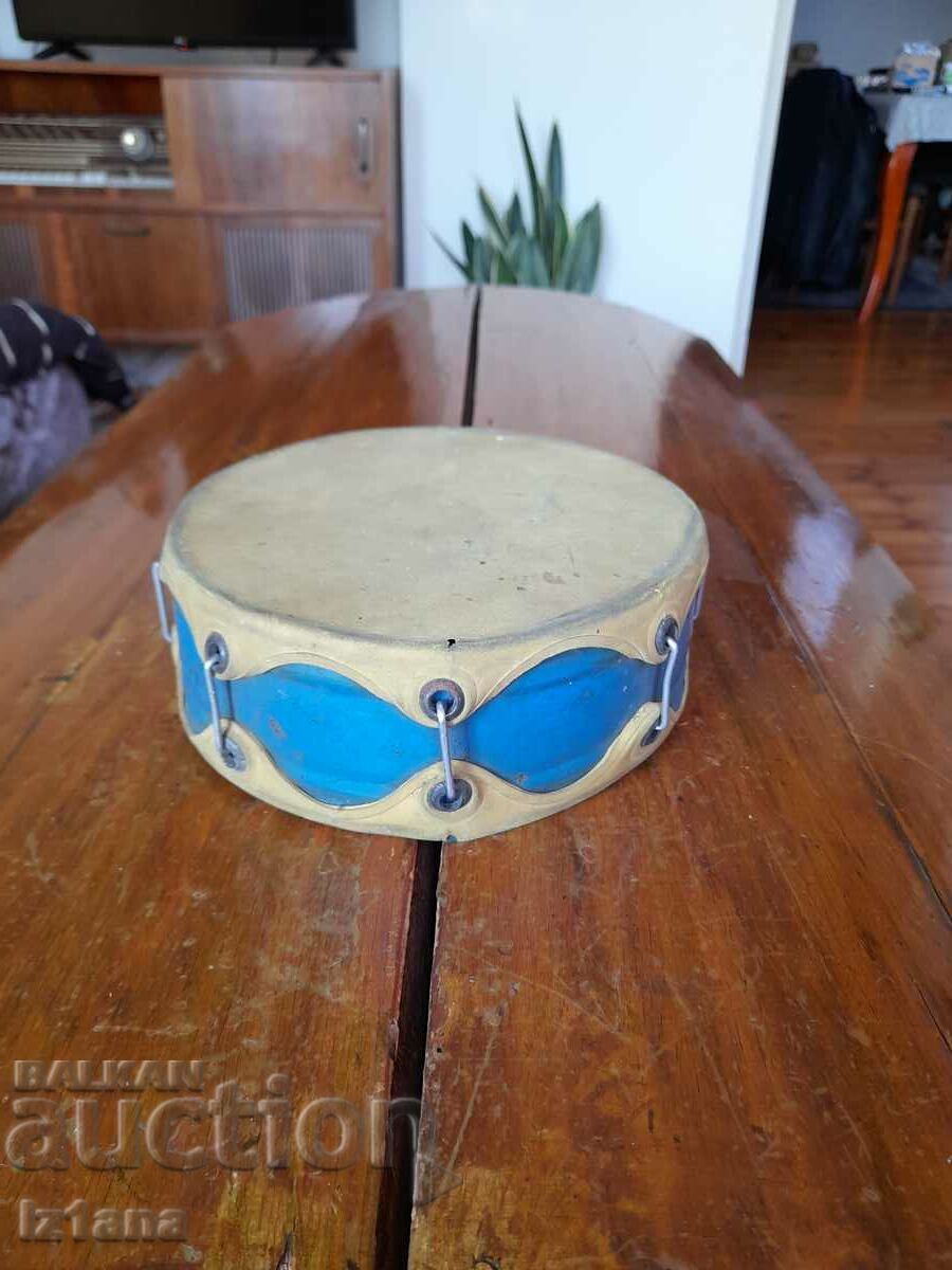 Old children's toy, drum, little drum