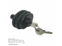 Locking device (padlock) for the weapon trigger, 2 keys