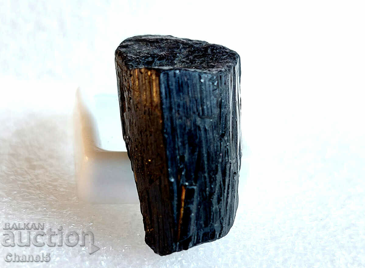 NATURAL BLACK TOURMALINE, SHERLL - NIGERIA - 95.65 carats(321) - 6 NATURAL BLACK TOURMALINE, SHERLL - NIGERIA - 95.65 carats(321) - 6