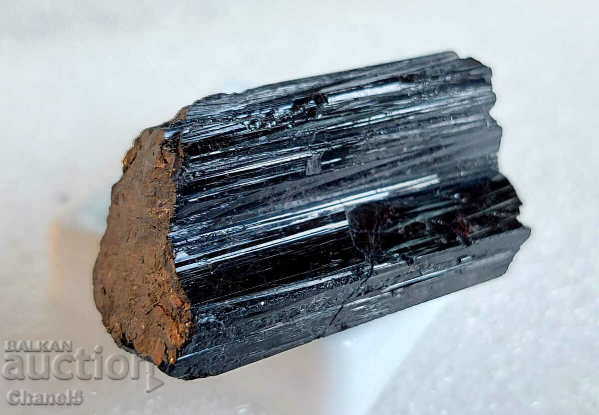 Auction  NATURAL BLACK TOURMALINE, SHERLL - NIGERIA - 79.50 carats(322)