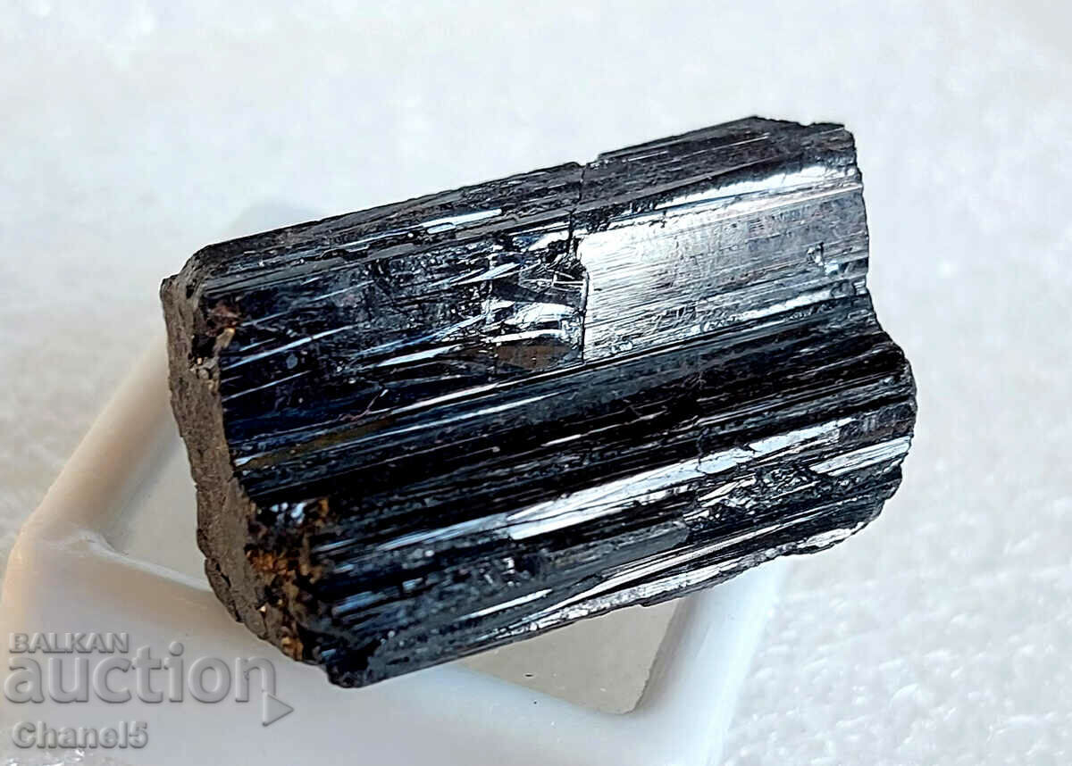 NATURAL BLACK TOURMALINE, SHERLL - NIGERIA - 79.50 carats(322)