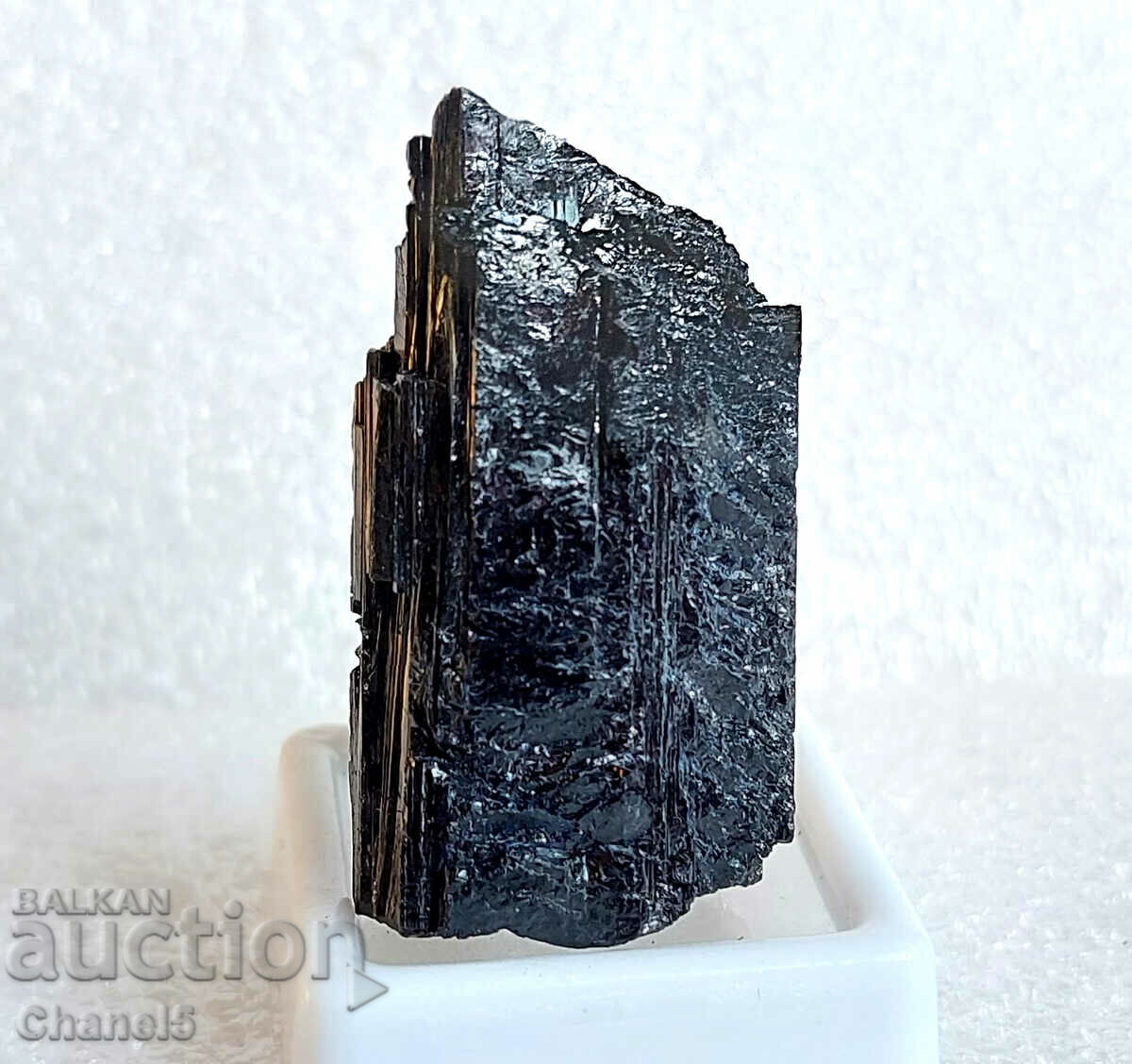 NATURAL BLACK TOURMALINE, SHERLL - NIGERIA - 92.90 carats(323) - 5 NATURAL BLACK TOURMALINE, SHERLL - NIGERIA - 92.90 carats(323) - 5