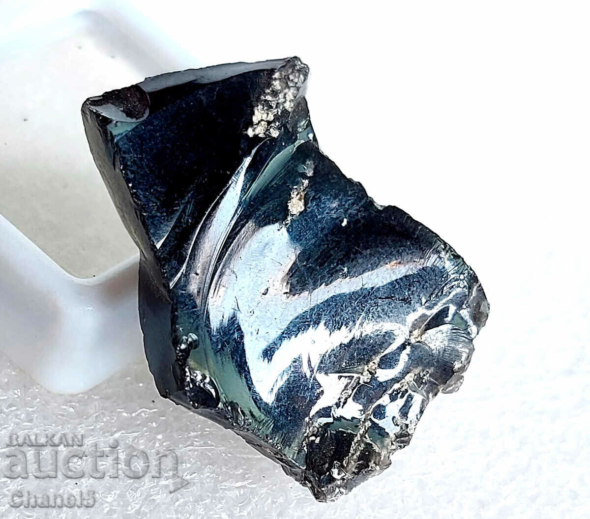 OBSIDIAN NEGRU NATURAL - MEXICO - 55,85 carate (326)