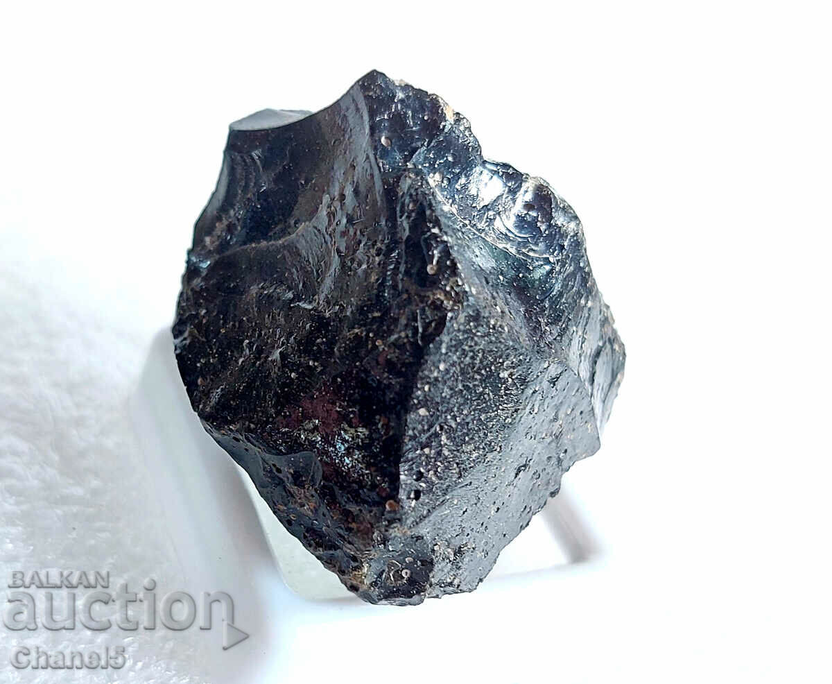 NATURAL BLACK OBSIDIAN - MEXICO - 128.80 carats (327) with price 18.00 BGN | € 9.20 NATURAL BLACK OBSIDIAN - MEXICO - 128.80 carats (327) with price 18.00 BGN | € 9.20