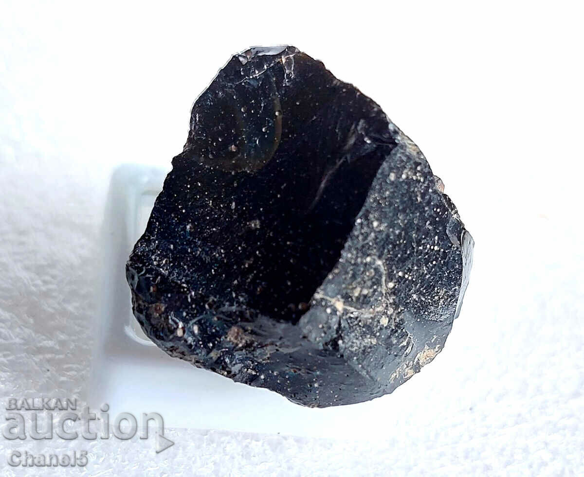 Auction NATURAL BLACK OBSIDIAN - MEXICO - 128.80 carats (327) Auction NATURAL BLACK OBSIDIAN - MEXICO - 128.80 carats (327)