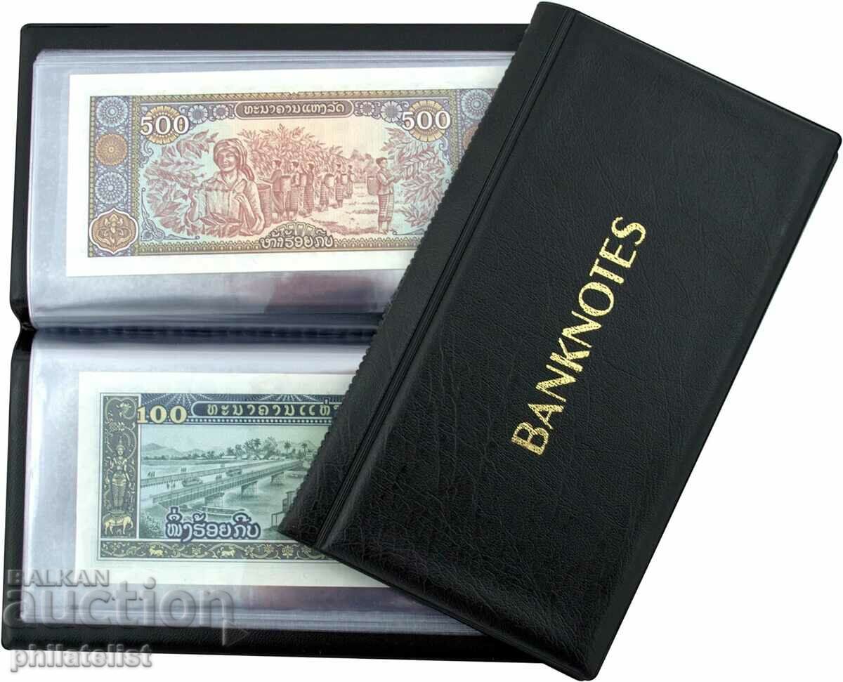 Schultz banknote album pocket for 20 banknotes