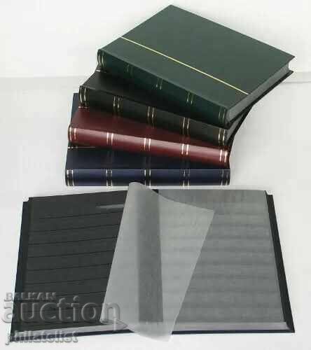 Leuchtturm album for 30 black A4 sheets. black color