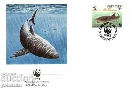 Guernsey 1990 4 Piece FDC Complete Series - WWF with price 3.05 BGN | € 1.56 Guernsey 1990 4 Piece FDC Complete Series - WWF with price 3.05 BGN | € 1.56