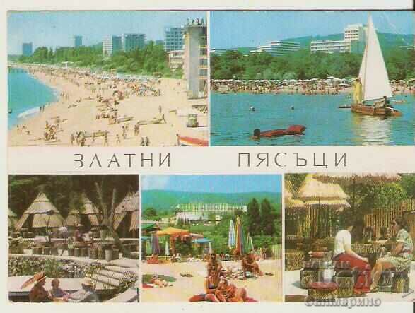Card Bulgaria Varna Golden Sands 22*