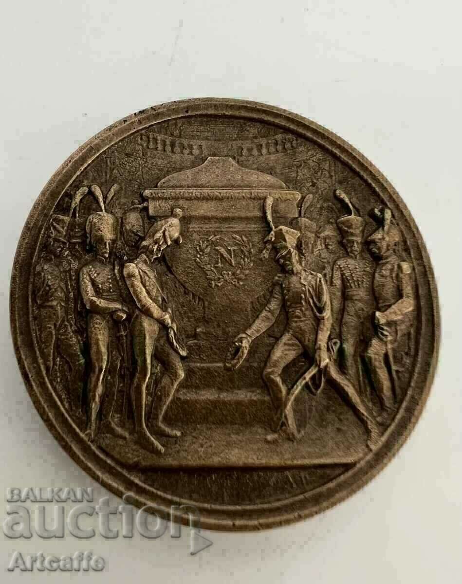 Бронзов медал Наполеон