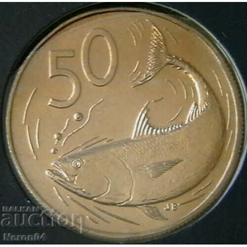 50 cents 1983, Cook Islands
