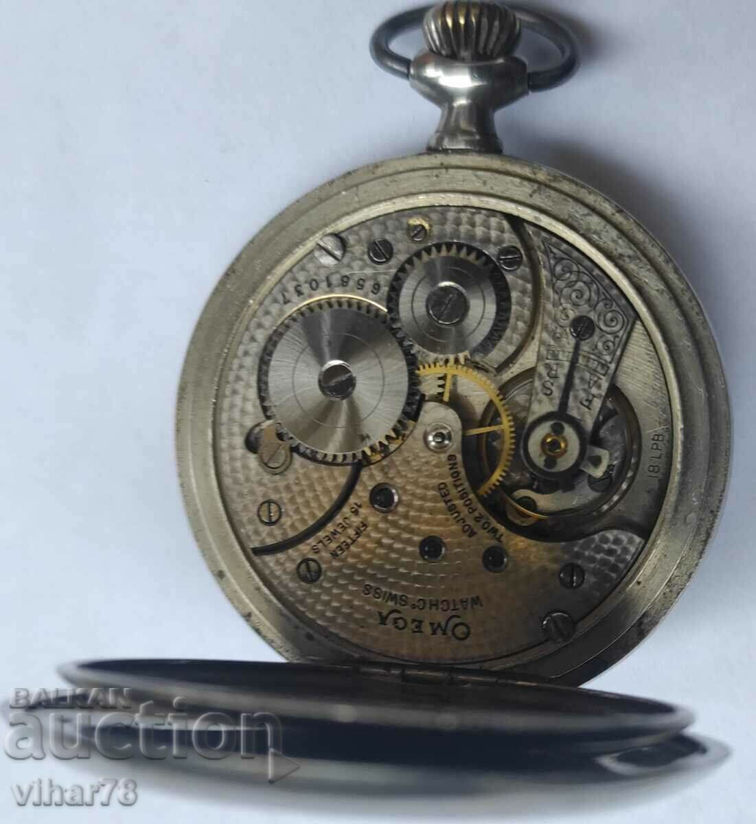 RARE OMEGA-OMEGA POCKET WATCH - 6 RARE OMEGA-OMEGA POCKET WATCH - 6