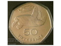 50 pence 1984, Saint Helena and Ascension